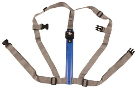 LOVIVER Freihändiger Sonnenschutz-Schirmhalter, Sonnenschirmzubehör, robuster, tragbarer Unisex-Regenständer für Golfreisen und Outdoor-Aktivitäten, Zurück