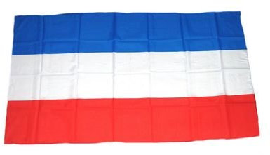 Flagge Fahne Serbien und Montenegro 30 x 45 cm FLAGGENMAE®