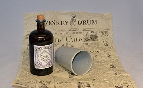 Monkey 47 Schwarzwald Dry Gin + original Krug Becher und Verpackung
