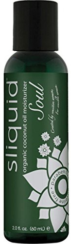 Sliquid Lubricants Soul Coconut Oil Based Intimate Moisturizer, 2 Fluid Ounce