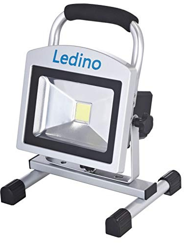 Ledino 11140206002111 20 W LED schwarz, silber – Projektoren Projektor (20 W, LED, schwarz, silber, kaltweiß, 6500 K, 1360 LM)