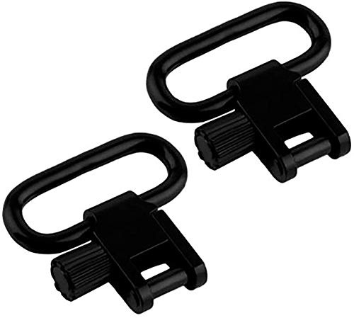 Parts Express Hunting Rifle or Shotgun Sling Attachments, Black (Black, 1 Inch)