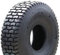 BITS4REASONS 8 INCH DIAMETER TYRE, New Model Deli S365 18x6.50-8 (71A6) (4PR) (TL E) - Turf Tyre for Ride On Garden Lawnmower Tractor Golf Buggy or Trailer