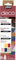 Pébéo Vitrea 160 Initiation Set de Peinture sur Verre, Coloris Assortis, 6 Flacons de 20 ml 756491