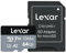 Lexar 64GB Professional 1066x micro SD Card w/SD Adapter, UHS-I, U3, V30, A2, Full HD, 4K, Up To 160/70 MB/s Memory Card, for Action Cameras, Drones, Smartphones, Tablets (LMS1066064G-BNANU)