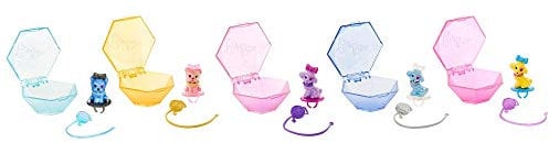 Barbie GTT10 Color Reveal Tiere Sortiment, Glitzer Serie, mit 5 Überraschungen, Spielzeug ab 3 Jahren