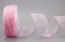 finemark Nastro decorativo CHIFFON rosa chiaro, in organza trasparente con bordi indeformabili, di alta qualità, per matrimonio, compleanno, in tinta unita