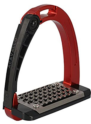 Acavallo Steigbügel Arena Alupro Stirrups JUNIOR | Farbe: Red | Größe: OneSize