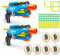 X-Shot Dino Attack Dino Striker Schaumstoffdart-Blaster 2er Pack (6 mittlere Dino-Eier, 48 Darts)