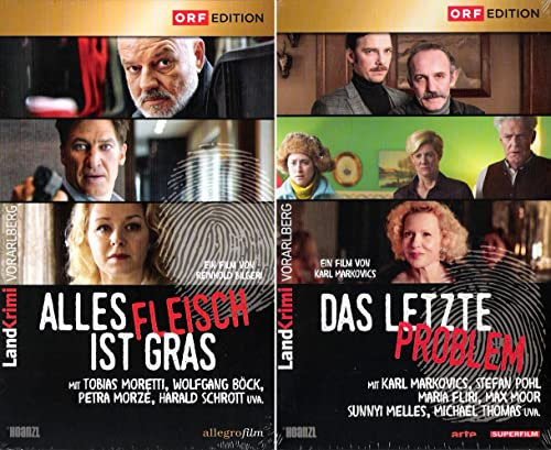 2x Landkrimi Vorarlberg - Alles Fleisch ist Gras + Das letzte Problem [2-DVD]