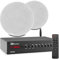 Power Dynamics Single Room Smart Wireless WiFi Ceiling Speaker System - Bluetooth Streaming, Multi-Room Audio Kit, Amplifier & 2x 6.5 FCS6 Home Stereo Speakers, AUX Input, Easy Installation