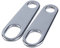 Akozon chrome indicator motorcycle brackets + Turn Indicator Light Fork Clamp Mounts Ears Shock Brackets Motorcycle Scooter