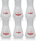 The Illusionist Gin FC Bayern München Edition Glas | Gin & Tonic Glas 6er Set | Premium Erlenmeyerkolben | Perfect Serve | 250ml