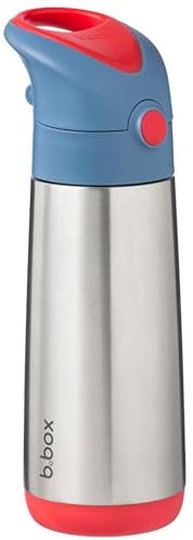 b.box Insulated Drink & Water Bottle | Insulated Double Wall Stainless Steel | Keeps Drinks Cold up to 15hrs, Warm up to 8hrs | 500ml/16.9