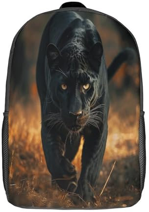 Black Panther Rucksäcke Kinder Schulrucksack Schultasche 3D Gedruckte Cartoon Für Jungen Grund- Und Mittelschüler Schulranzen 17inch