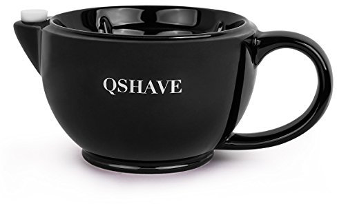 LODDEYEE Shaving Scuttle Mug - Keep Lather Always Warm Large Deep Size Bowl Handmade Pottery Cup