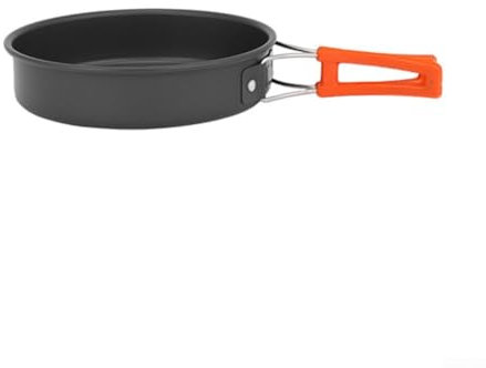 Lightweight Camping Frying Pan,Non-stick Camping Cooking Pot With Foldable Handle Pan For Outdoor Camping Picnic (large)