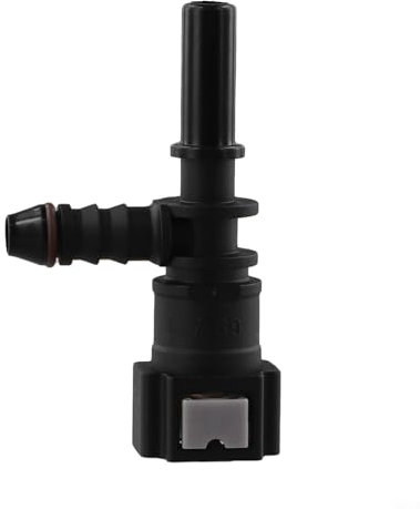 FUANA Diesel Heater Fuel Line T Piece, Fuel Quick Connector For VAUXHALL Vivaro, RENAULT Trafic, Nissan Primastar (2001-2014), Black, Nylon, Connector, 14g, 1pc, Hardware Parts