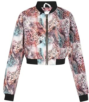 IZIA Women's Jacket, Leo Multicolor, S