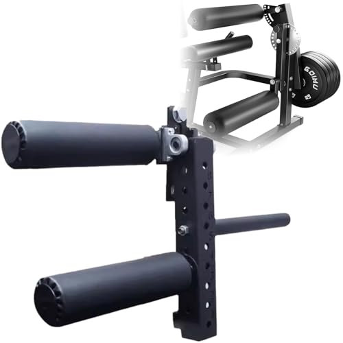 Nicvrea Leg Extension and Curl Machine for Power Rack Attachments, Leg Extension Attachment for Home Gym, Leg Curl Attachment for Workout Equipment,25mmdiameter-26mm