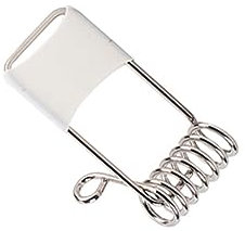 Gatuida 30 Stück Federklammer Led Panelleuchte Silber Scheinwerfer Deckenleuchte Clip Hochhärte Langlebig Und Leicht Für Wohnzimmer Und Büro