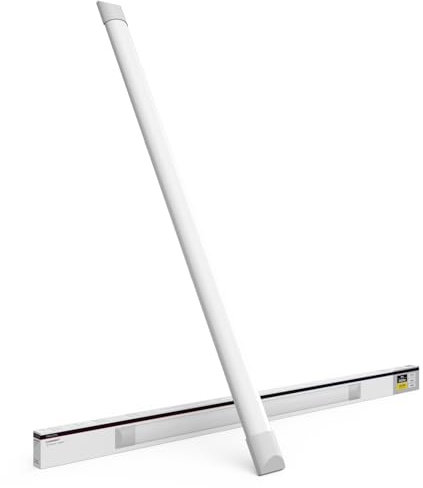 TRAXON LUXPOINT® Regleta Luminaria Batten LED - Dalbert integrado 120cm 36W Luz neutra 4000K 4100Lm IP54 IK06 interior superficie (Luz neutra 4000K 36W | 120cm)