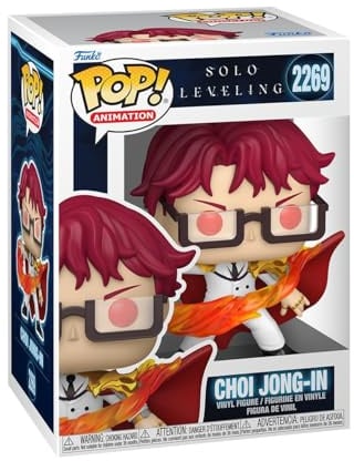 Funko Pop! Animation: Solo Leveling - Choi Jong-in | Merchandising Oficial - Figura de Vinilo Coleccionable para Decoración - Regalo Friki de Cumpleaños