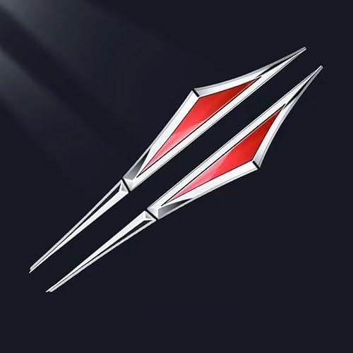 RETTYAT Auto Emblema per Audi, Stemmi Decorazioni Ricambio Logo Cofano Anteriore Stemma Badge Adesivo 3D Alfabeto Bagagliaio Posteriore Emblema Distintivo Adesivi,G