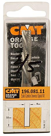 CMT ORANGE TOOLS 196.120.11 - FRÄSER NEGATIV SCHNEIDEN VHM Z3R D=12X32X80 RE