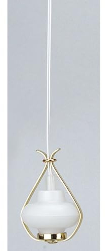 Kahlert Licht 10546 Puppenhauszubehör, weiß, messingfarben