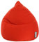 SITTING POINT only by MAGMA BeanBag Easy XL Indoor Sitzsack, Lounge Sitzkissen, 70x110cm, Made in Germany, Waschbar, Sessel für Kinder & Erwachsene, Tomate