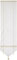 Linder 0171 /10/338 Store Pointe Relevable Aspect Lin Blanc Passe Tringle 45 x 165 cm