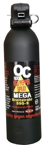 shoot-club24 Pfefferspray OC 5000 Breitstrahl 400 ml, SSG-9 (2178)