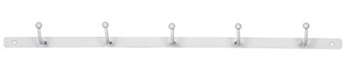IB Laursen - Hakenleiste mit 5 Haken - Metall - 63 x 6,5 x 6 cm