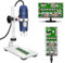 USB Digital Microscoop Camera, Jiusion 40-1000 X Draagbaar Enlargement Endoscope 8 LEDs with Adapter Professional Stand, Compatible with Mac Windows XP 7 8 10 11 OTG Android Linux
