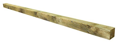 3m Wooden Square Fencing Post 20 Pack 100mmx100mm (4x4) Treated Wood Stake