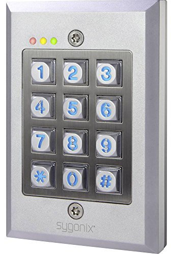 Sygonix Codeschloss Aufputz IP65 mit beleuchteter Tastatur