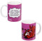 Ralph Ruthe Tasse - Mid haissm Löffel... wiiiirds noch viiiiiel Creeemigaaaaa... Kaffeetasse Becher Kaffeebecher aus Keramik Lila 320 ml