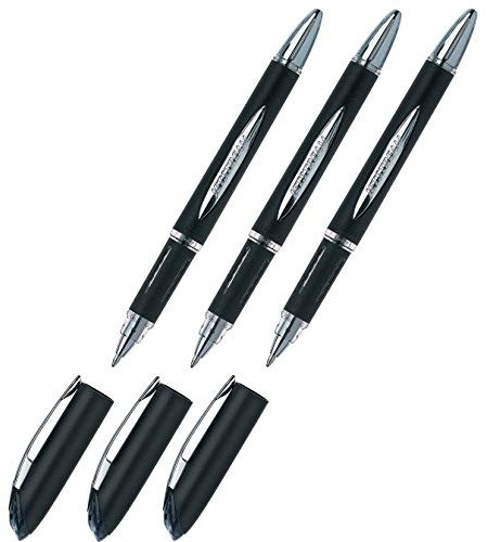 Faber-Castell Uni-Ball Tintenroller Jetstream SX-210 (3 Stück?schwarz)