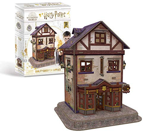 University Games 7625 Harry Potter Quality Quidditch Supplies 3D Puzzle