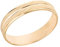 Ardeo Aurum Trauring Unisex Damenring Herrenring aus 375 Gold Gelbgold massiv hochglanz diamantiert Ehering Größe 62