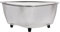TOPBATHY Triangle Sink Strainer Basket Stainless Steel and Plastic Drainage Basket for Kitchen Compact Triangular Sink Colander for Easy Water Drainage Ideal for Home Use