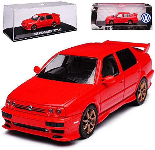 Volkwagen Jeta III Limousine Rot 1992-1998 1/43 Greenlight Modell Auto