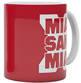 FC Bayern München Tasse Deutscher Meister 2022 rot