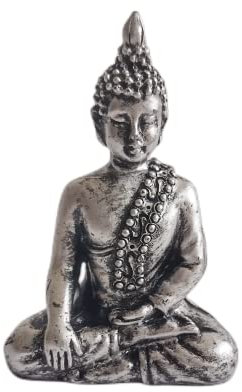 Zen&Tao Miniature Buddha Statue for Tabletop Terrarium, Zen Garden, Fairy Garden, Bonsai Tree Decoration (Design A)