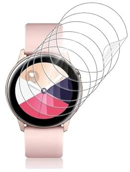 KKTECH 5 Pack Screen Protector Compatible with Samsung Galaxy Watch 5 Pro 45mm, Hydrogel TPU Self-healing Gel Screen Protector Cover for Galaxy Watch 5 Pro [HD Clear] [Scratch Resist]