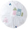lmoikesz Electric Fan Cover Dust-Proof Moisture-Proof Round Covers Indoor Home Living Room Bedroom Fans Accessories, 3