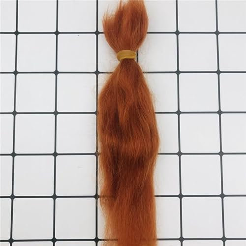 XIUPO 3 Farben Puppe Hand verwurzelt Mohair DIY Puppe Zubehör Puppe Mohair Haar Perücke