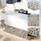 ALFOMBRAS IBERIA | Alfombra Vinílica Pasillo AMALF | Alfombra PVC para Pasillo, Cocina o Salón Antideslizante | Varias Medidas Disponibles | Color: Terrazo/Multicolor (52 x 100 cm)