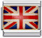 M&S Lucky Hamsa Fatima Evil Eye Heart Flag Country Mother Daughter Stainless Steel 9mm Italian Link Charm Compatible With Nomination Bracelet (UK Union Jack GB)